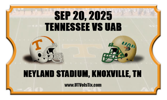 2025 Tennessee Vs Uab